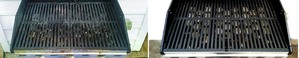 Maryland Grill Cleaning before and after